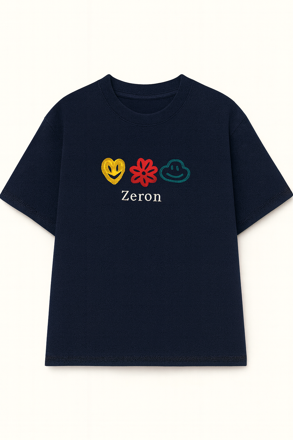 ZERON Bauhinia Tee – Navy