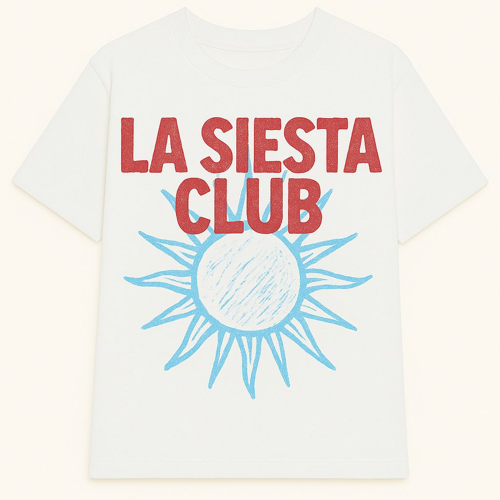 La Siesta Club Tee - White